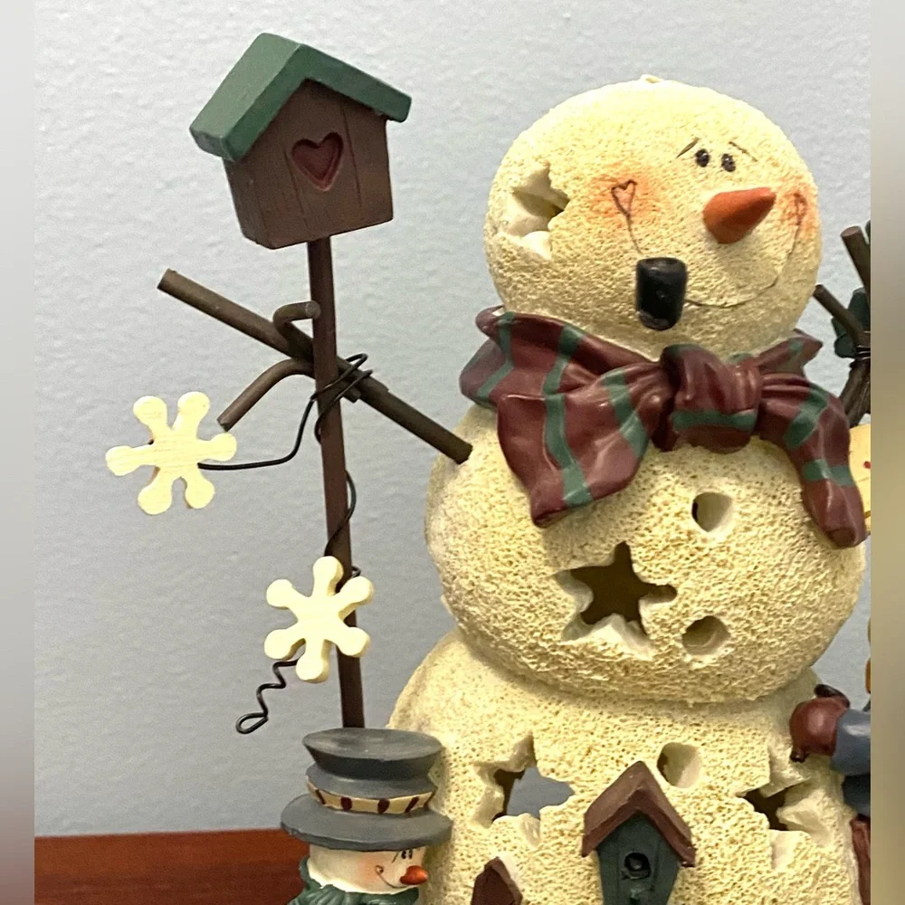 CMI Henton Christmas Snowman And Friends Welcome Light Up Display